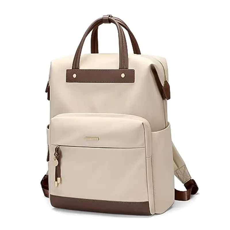 GOLF QUALITY Zaino Donna, Zaino da Scuola, Zaino Donna Lavoro Uomo, Resistente all'acqu Computer Portatile da 15.6