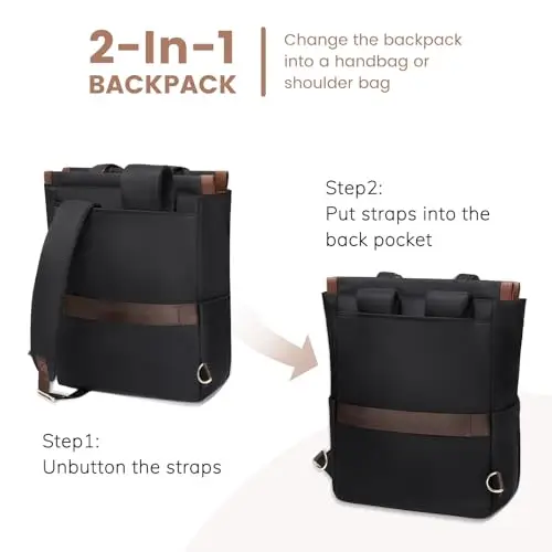 GOLF QUALITY Zaino da viaggio Donna Nero 2977808 miniatura 2