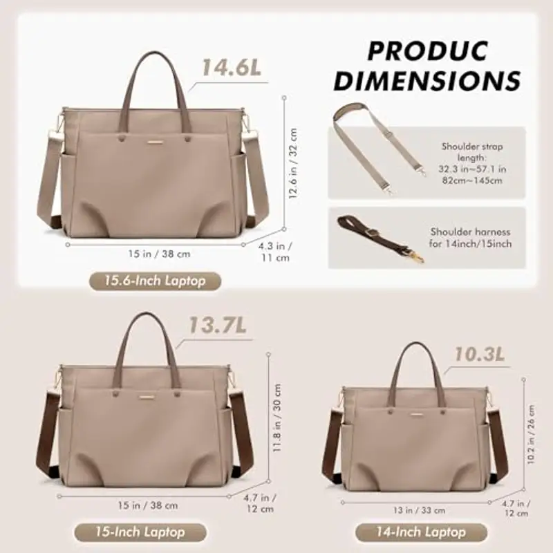 GOLF SUPAGS Borsa a tracolla Donna Beige 2149855 miniatura 2