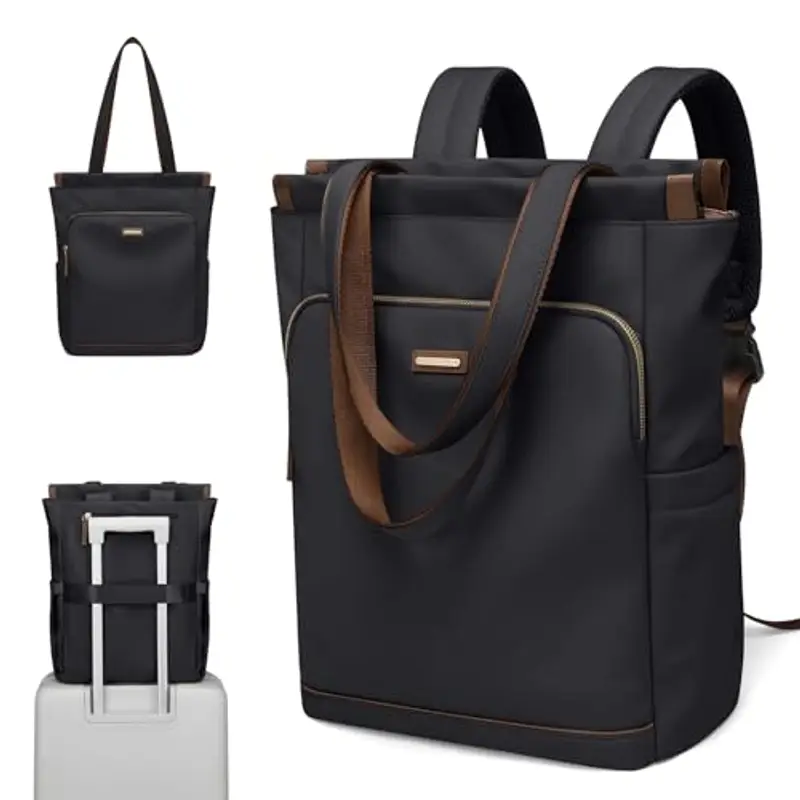 GOLF SUPAGS Zaino Convertibile per Donna Laptop Casual Travel Bag Notebook per Lavoro College Viaggi di Piacere