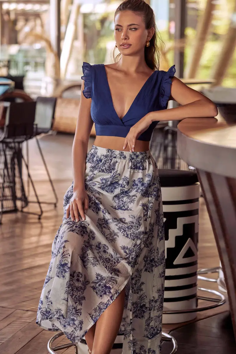 GONNA LUNGA MALIA | Colore: Multi | Taglia: M