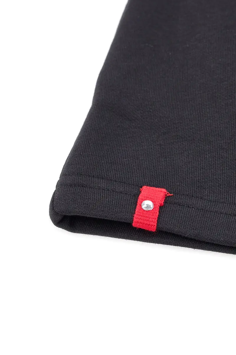 Gonna nera con cuori rossi PITT KIDS 6007 miniatura 2