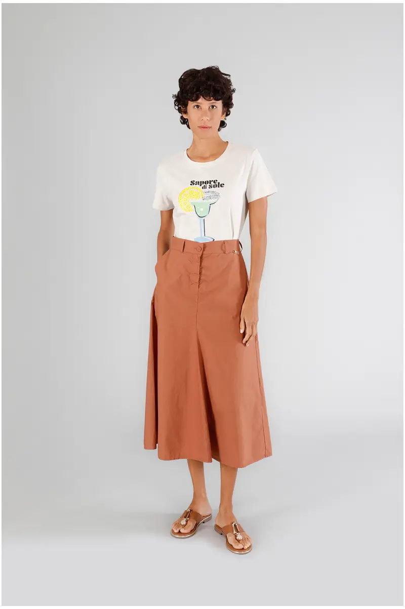 gonna svasata in cotone argan s