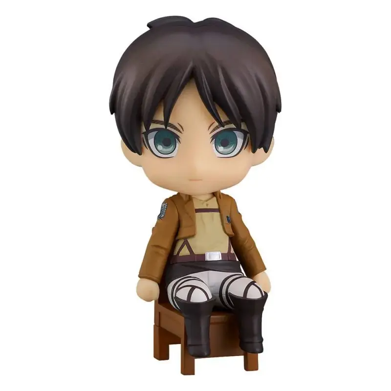 Statuetta da collezione Good Smile Company Attack on Titan Nendoroid Swacchao! Eren Yeager
