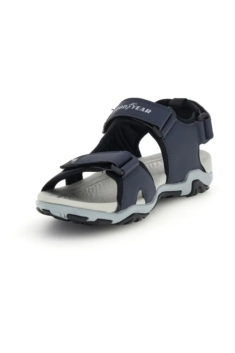 Sandali blu con chiusure regolabili Goodyear GY31048 [BLUE] miniatura 4