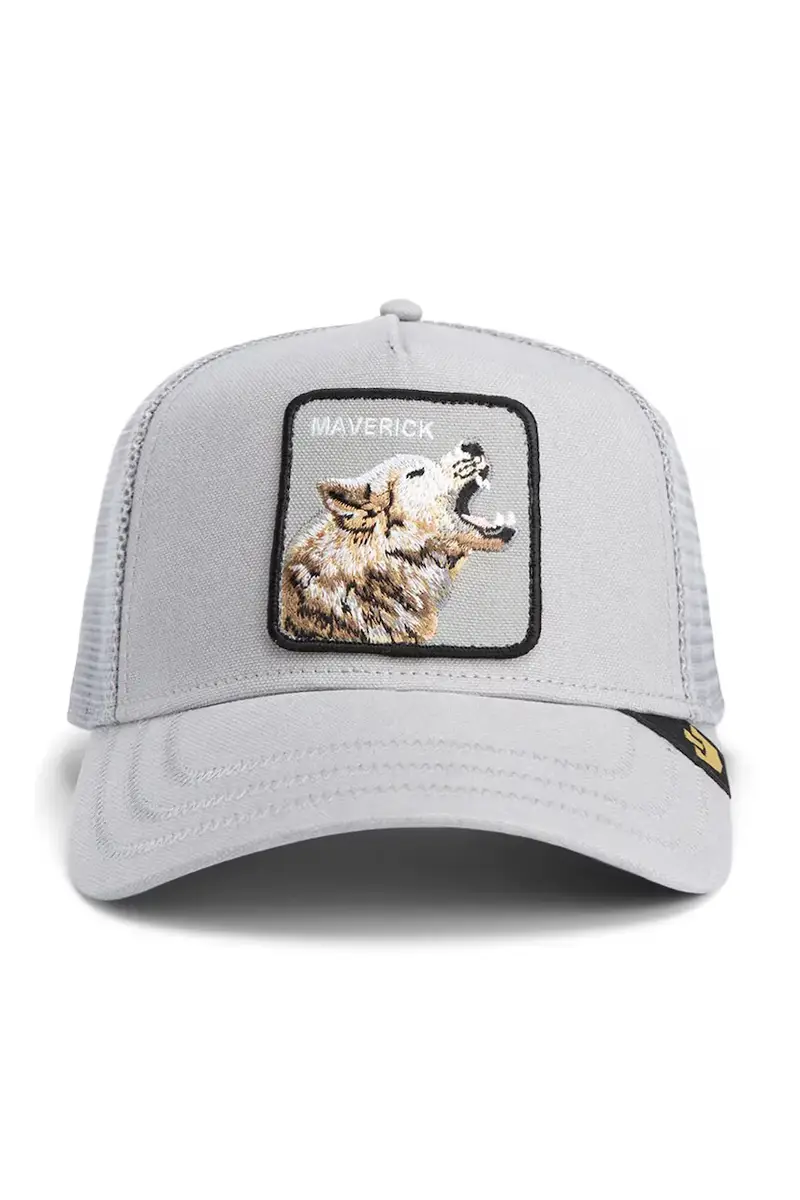 berretto da baseball Howling in Harmony colore grigio con applicazione 101-1975 miniatura 2