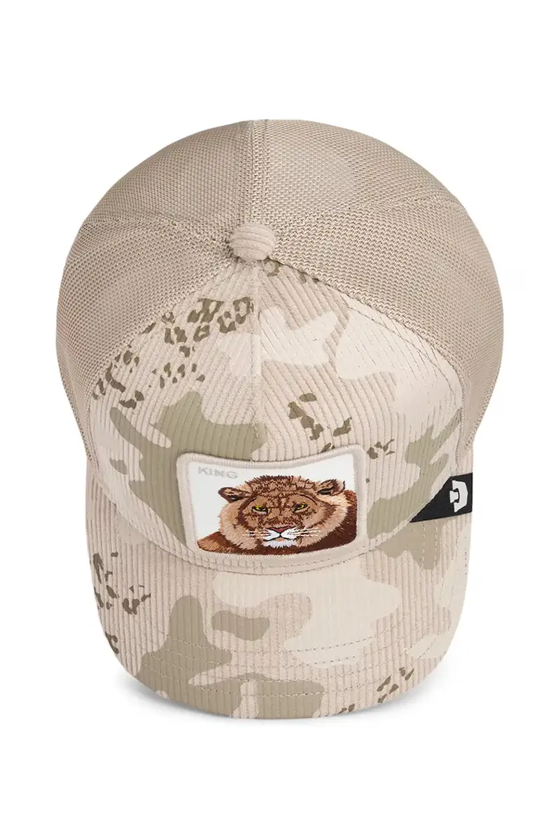 berretto da baseball King Camo colore beige 101-2250 miniatura 5