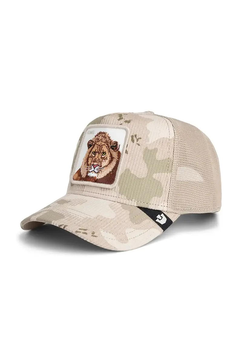 berretto da baseball King Camo colore beige 101-2250