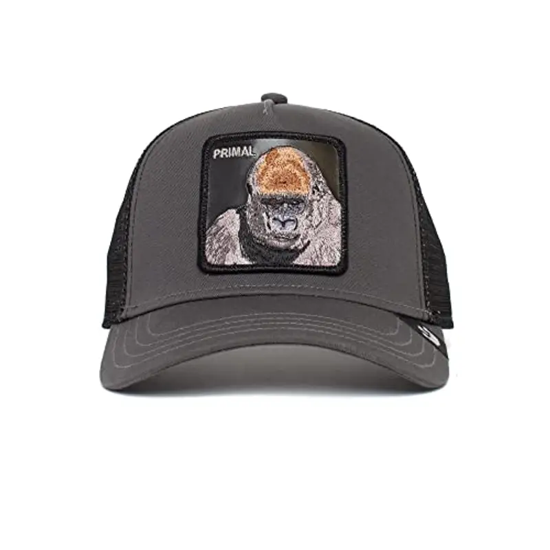Goorin Bros. Cappello da Baseball da Uomo The Farm Trucker in Rete per Donna, Trucker-Lone-Wolf-Navy-#27193, Taglia miniatura 2