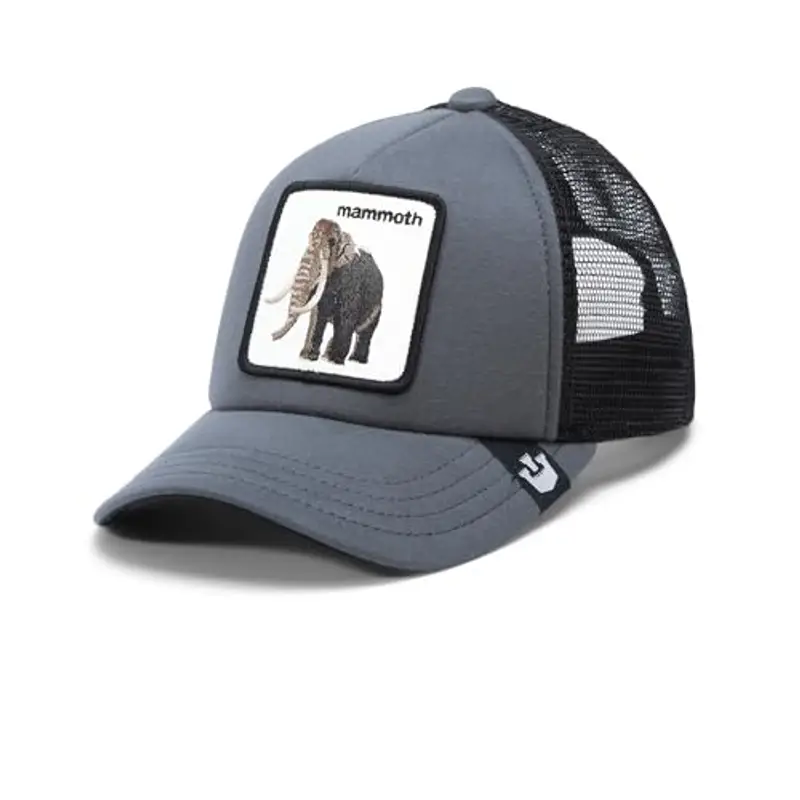 Goorin Bros. Extinct Kids Collection - Cappello da camionista per bambini e bambine, Carbone (Fuzzy Trunk), taglia unica