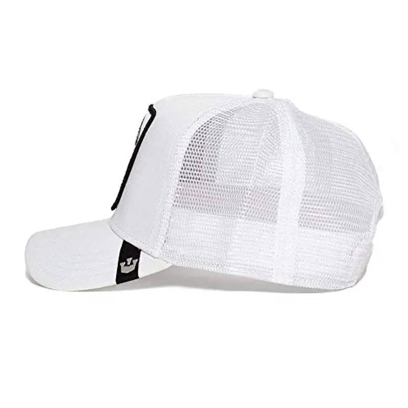 Goorin Bros. The Stallion Hengst White A-Frame Adjustable Trucker Cap - One-Size miniatura 3
