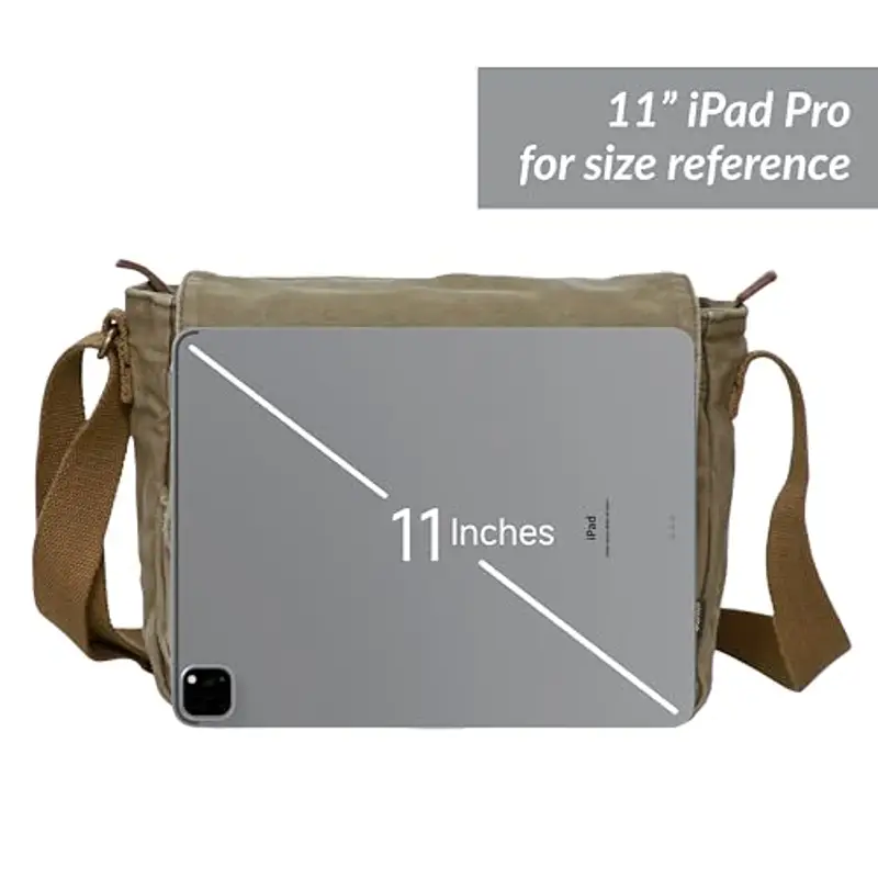 GOOTIUM Borsa messenger Uomo Verde 2143094 miniatura 3