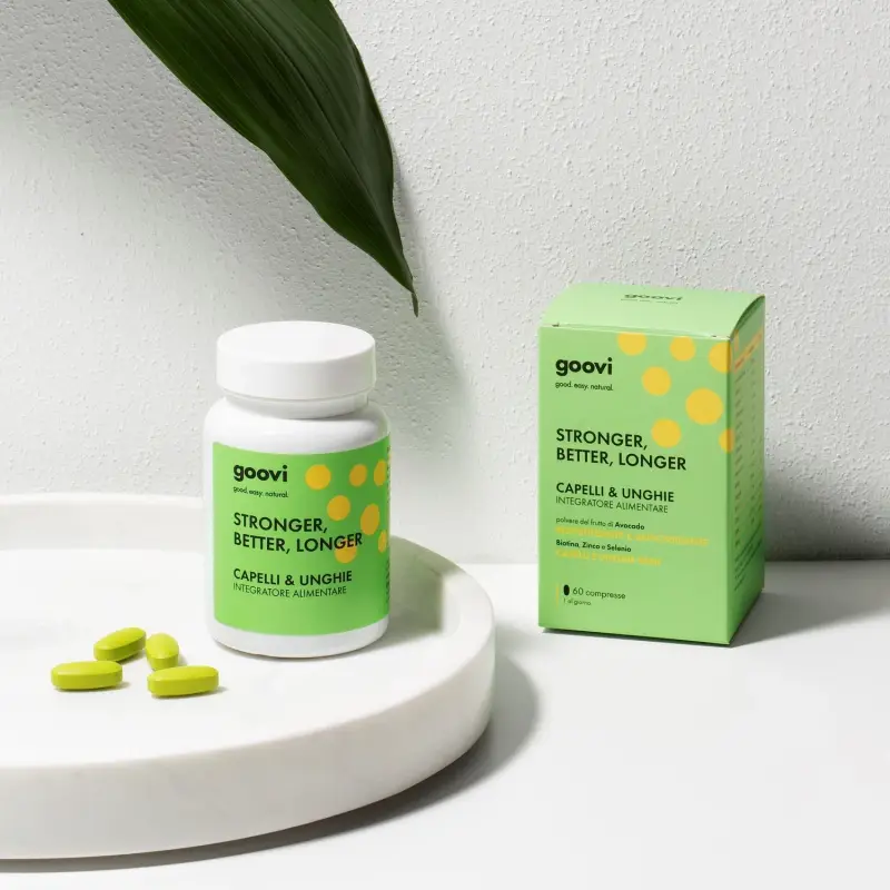Integratori Alimentari Capelli & Unghie STRONGER, BETTER, LONGER - Integratori capelli miniatura 2