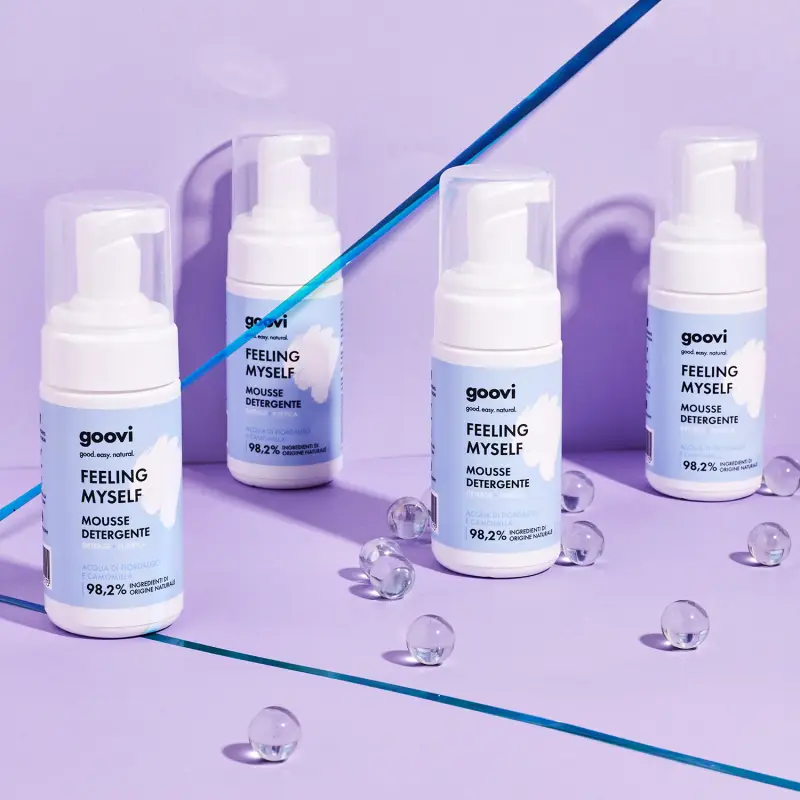 Viso Mousse Detergente FEELING MYSELF - Mousse detergente viso miniatura 2