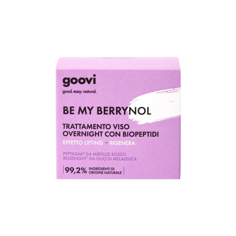 Viso Trattamento Viso Overnight con Biopeptidi BE MY BERRYNOL - Trattamento viso effetto lifting miniatura 2