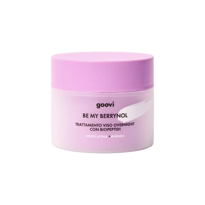 Viso Trattamento Viso Overnight con Biopeptidi BE MY BERRYNOL - Trattamento viso effetto lifting