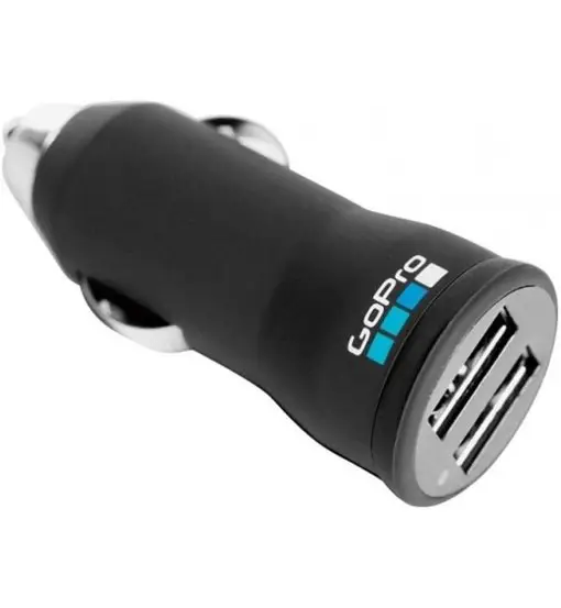Auto Charger - caricatore da auto per action-cam Black