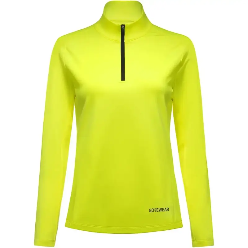 Maglia a maniche lunghe con zip a 1/4 da donna Gore Everyday Mid