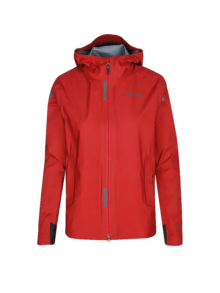 Giacca da running da donna Concurve Gore-Tex rosso | XS
