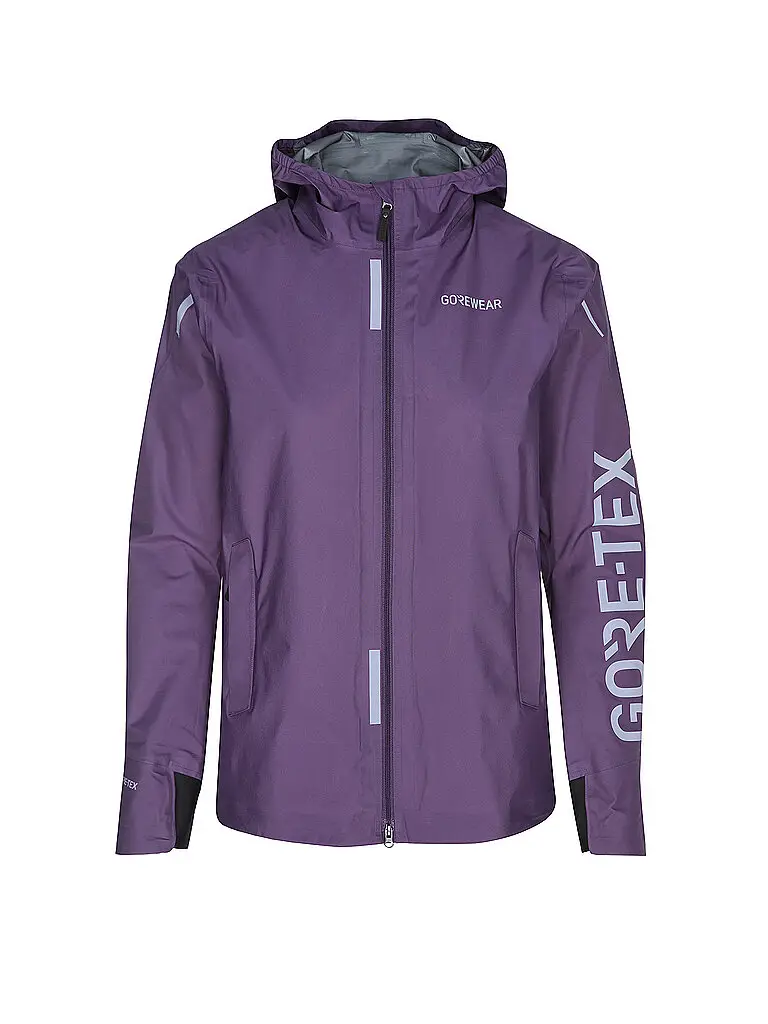 Giacca da running da donna Concurve GTX lilla | S