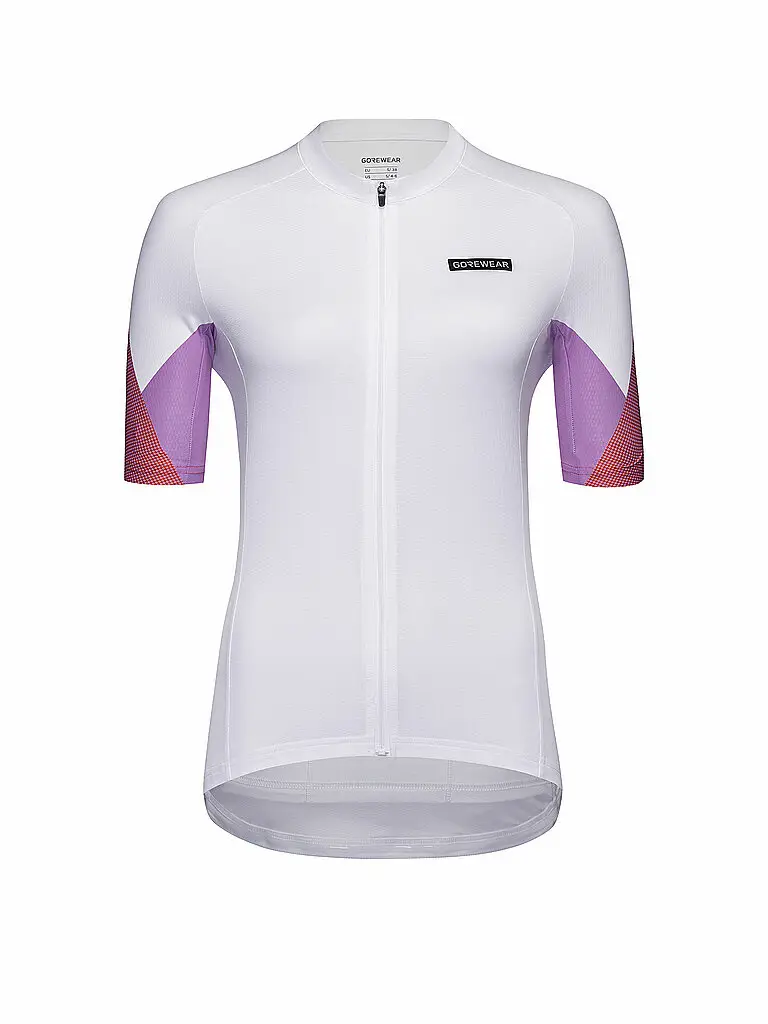 Maglia da ciclismo da donna Spirit Triangles bianco | M