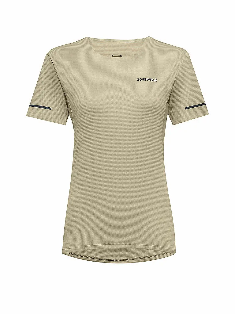 Maglietta da running da donna Contest 2 0 beige | S