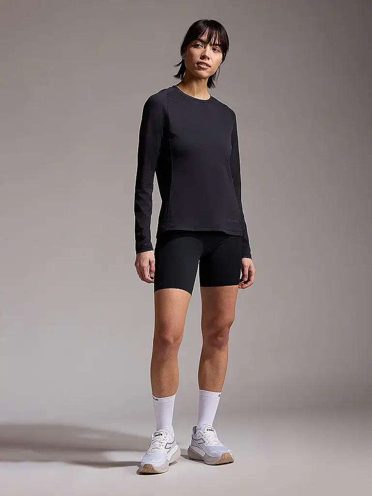 Maglietta da running da donna Everyday nero | M miniatura 2