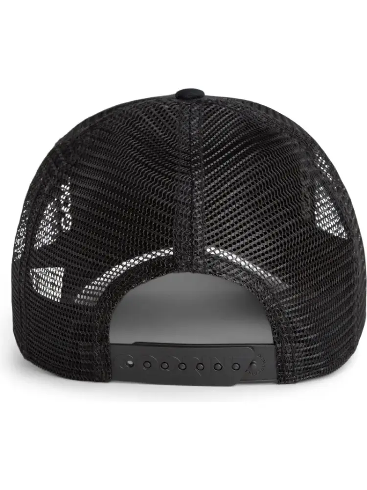 cappello nero uomo raging logo sul davanti miniatura 2