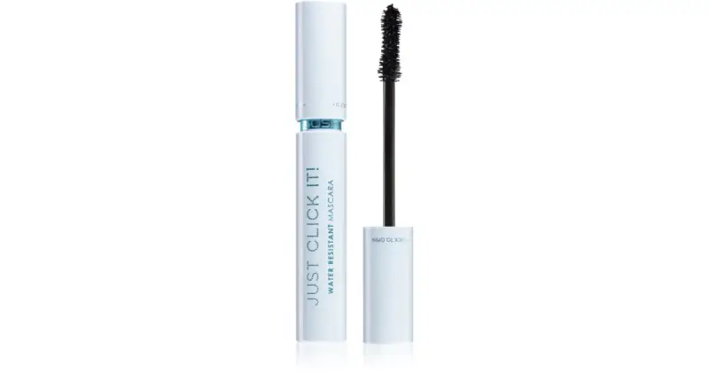 Just Click It! Mascara Resistente All'Acqua Extra Volume Colore Nero 10 Ml