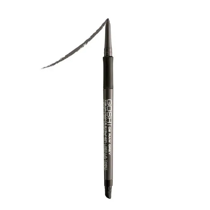 The Ultimate Eyeliner con un tocco di colore 02 Raw Grey