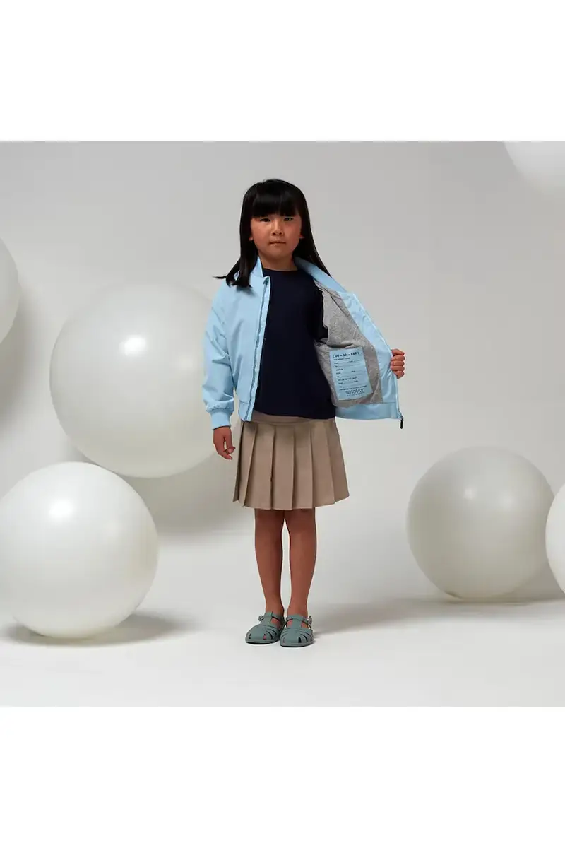 giacca bomber bambini BRIGHT MONKEY colore blu 251.9.1.588 miniatura 5