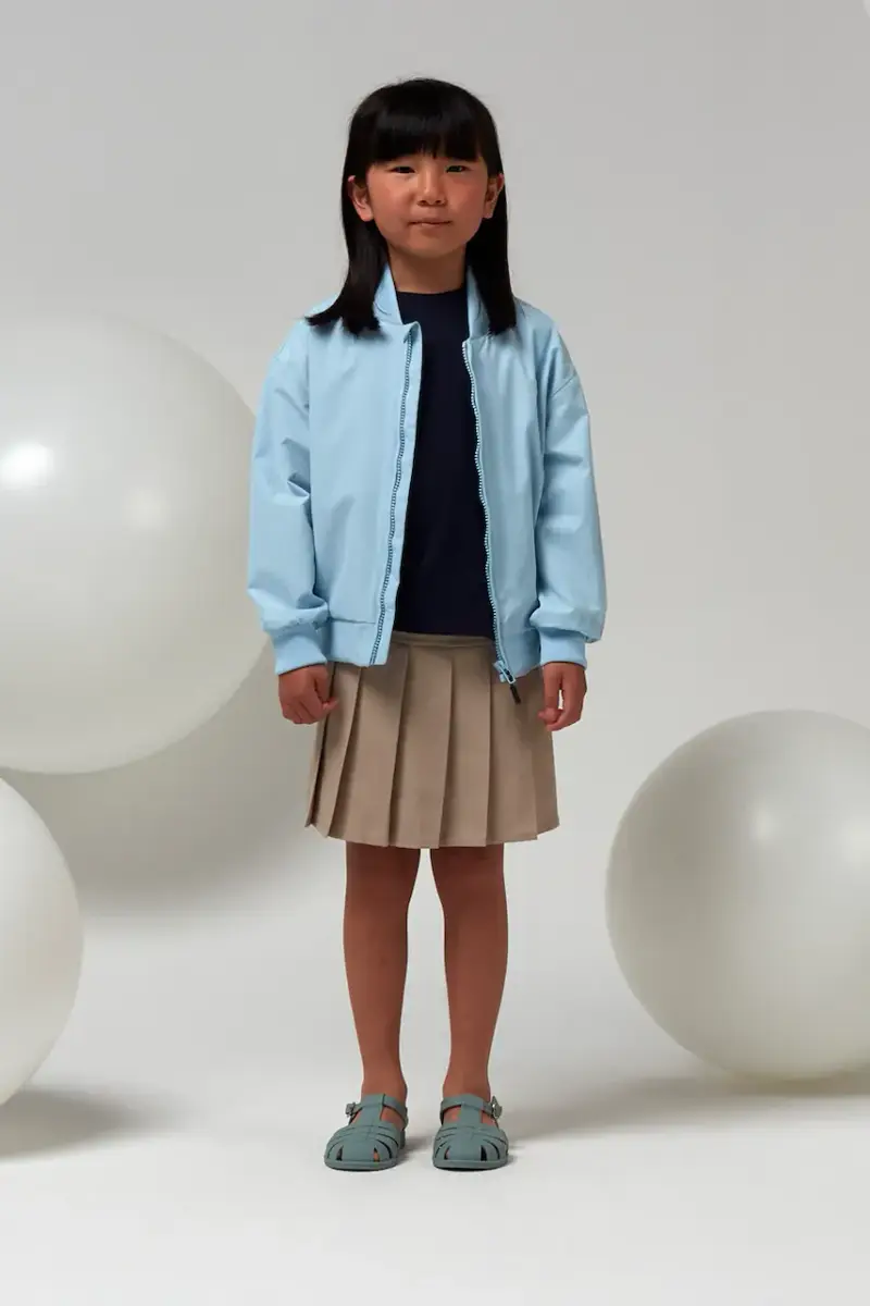 giacca bomber bambini BRIGHT MONKEY colore blu 251.9.1.588