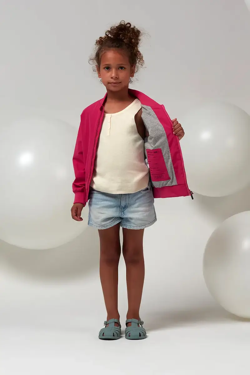 giacca bomber bambini BRIGHT MONKEY colore rosa 251.9.1.588 miniatura 5