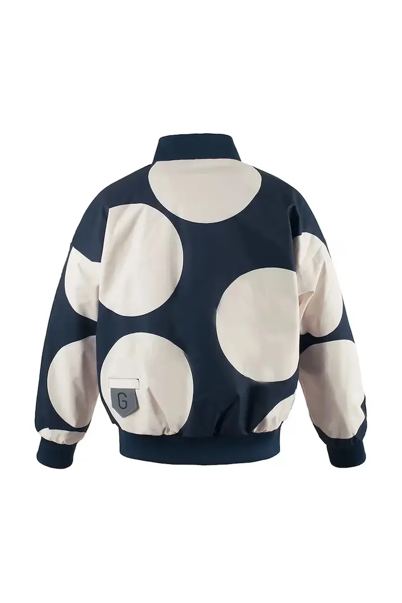 giacca bomber bambini PIG OUT colore blu navy 251.9.1.594 miniatura 3