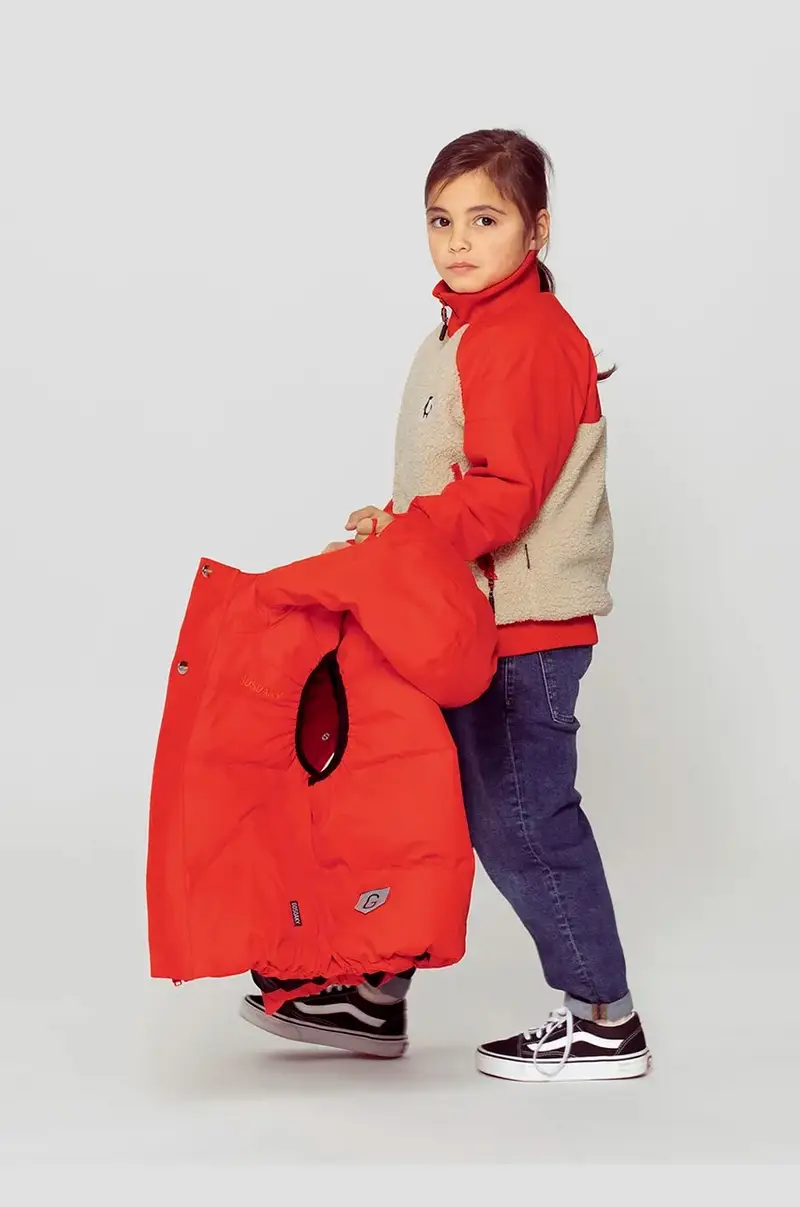 giacca per bambini FOX AND HOUND colore arancione 242.9.1.549