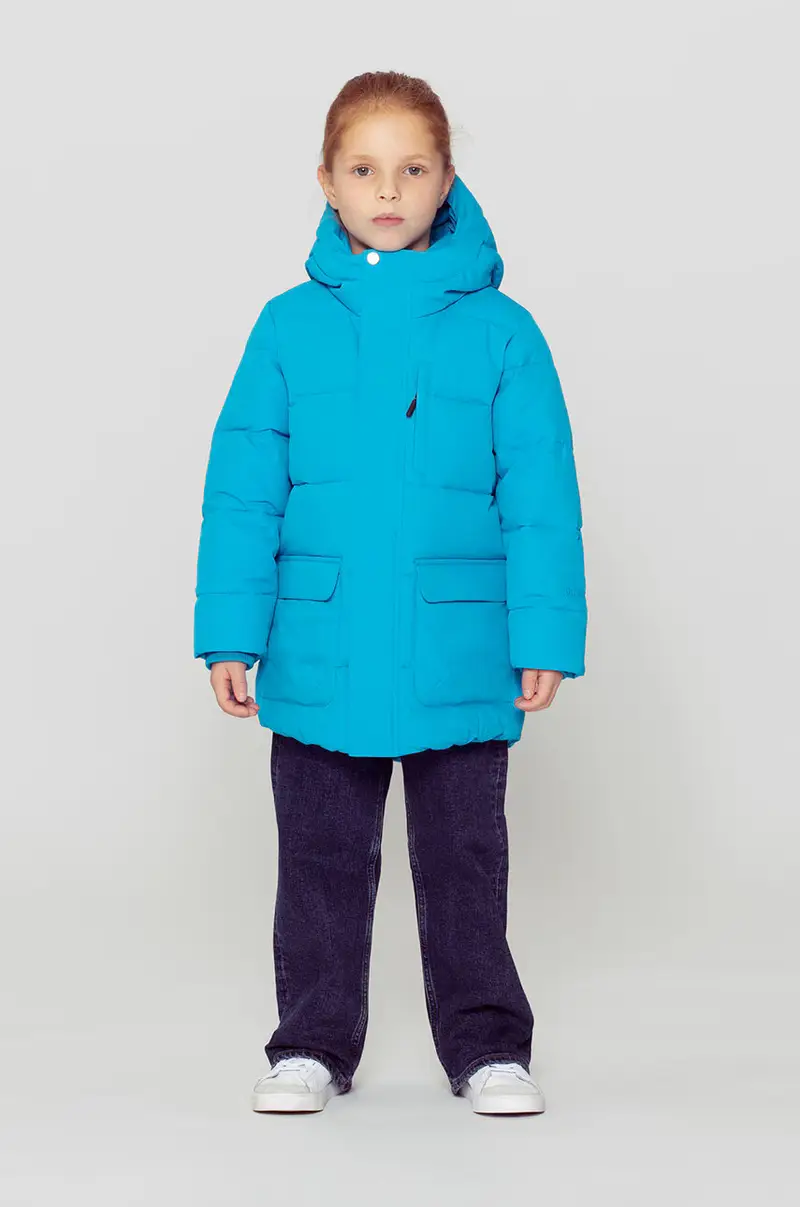 giacca per bambini TIGER EYE colore turchese 242.9.1.506