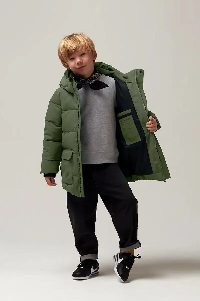 giacca per bambini TIGER EYE Verde miniatura 5