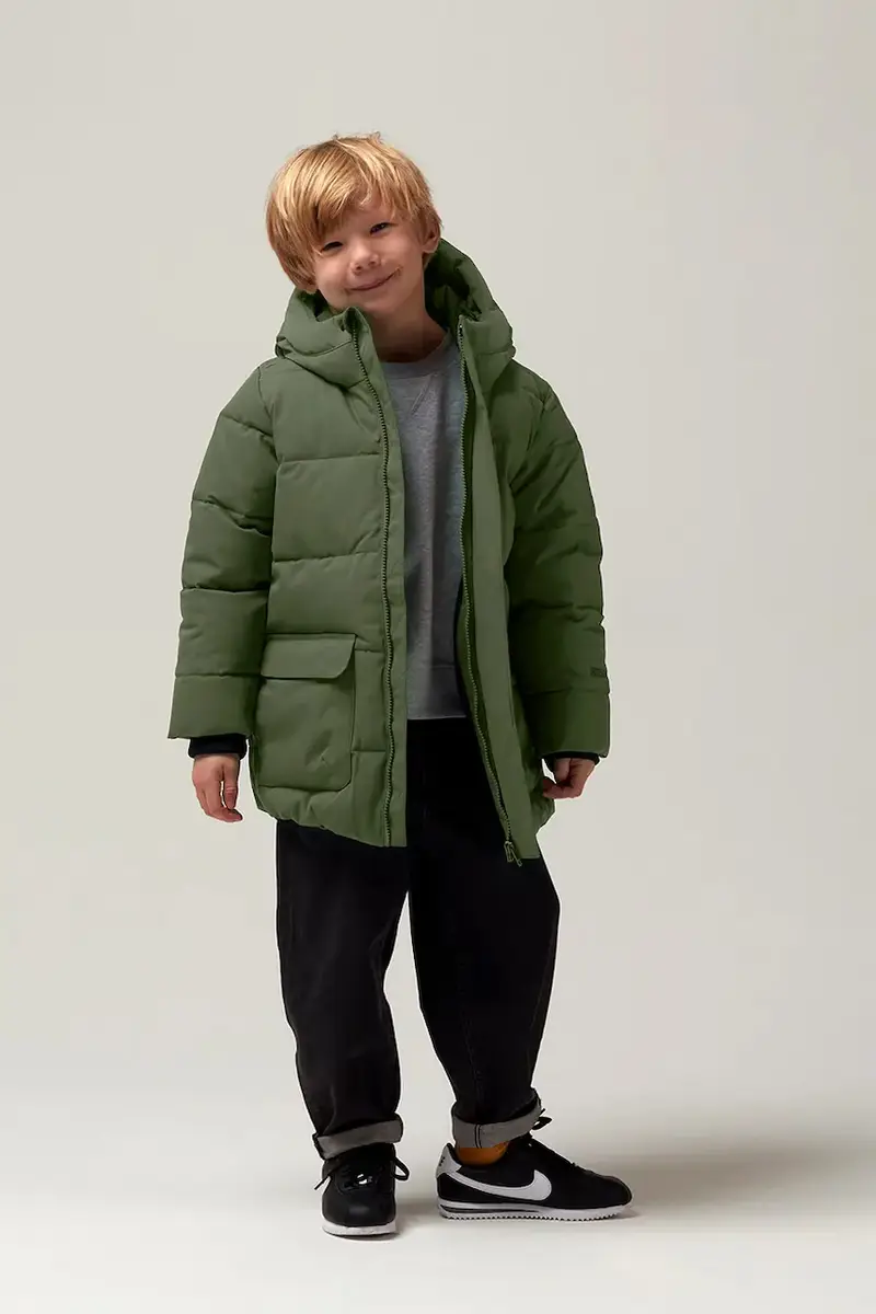 giacca per bambini TIGER EYE Verde