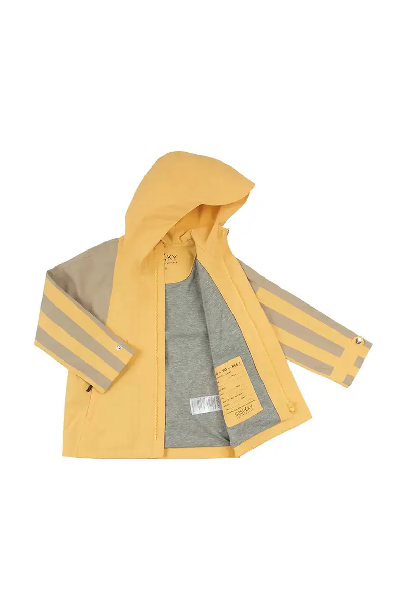 impermeabile bambino/a ROARING CAT colore giallo 251.9.1.585 miniatura 4