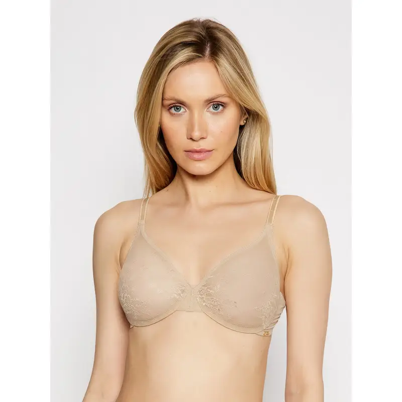 Reggiseno con ferretto Lace Sheer 13001 Beige