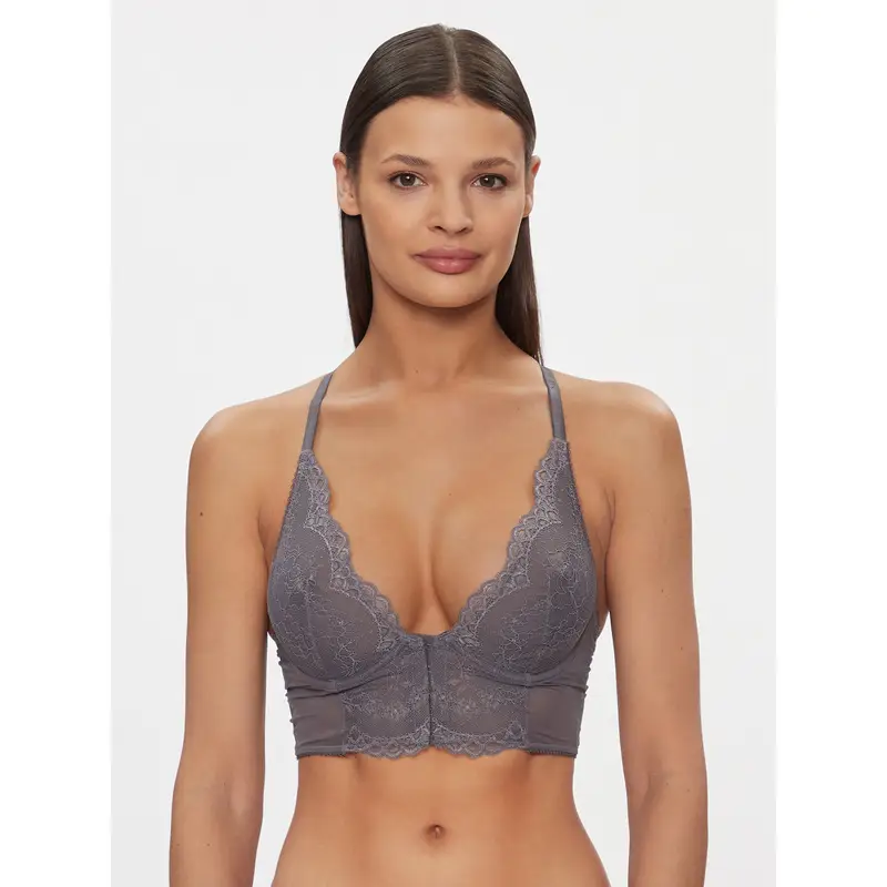 Reggiseno con ferretto Superboost 7718 Grigio