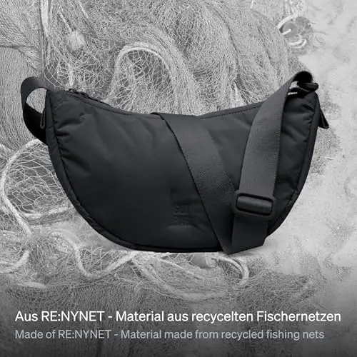 GOT BAG Moon Bag CLOUD | Borsa a Mezzaluna Puffy | Borsa Crossbody con Tracolla Regolabile miniatura 2