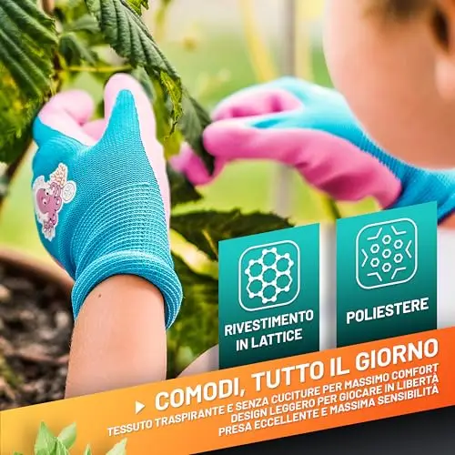 GRÜNTEK Guanti Rosa 3321950 miniatura 2