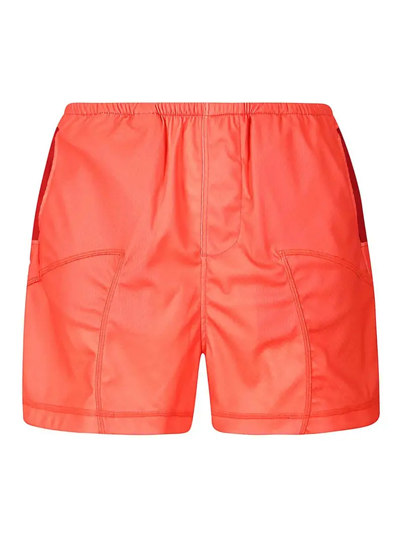 Shorts in nylon Rosso