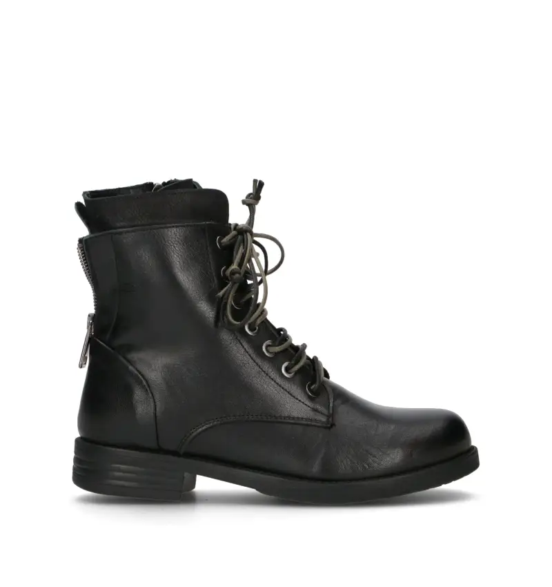 Polacco donna nero in pelle Vario