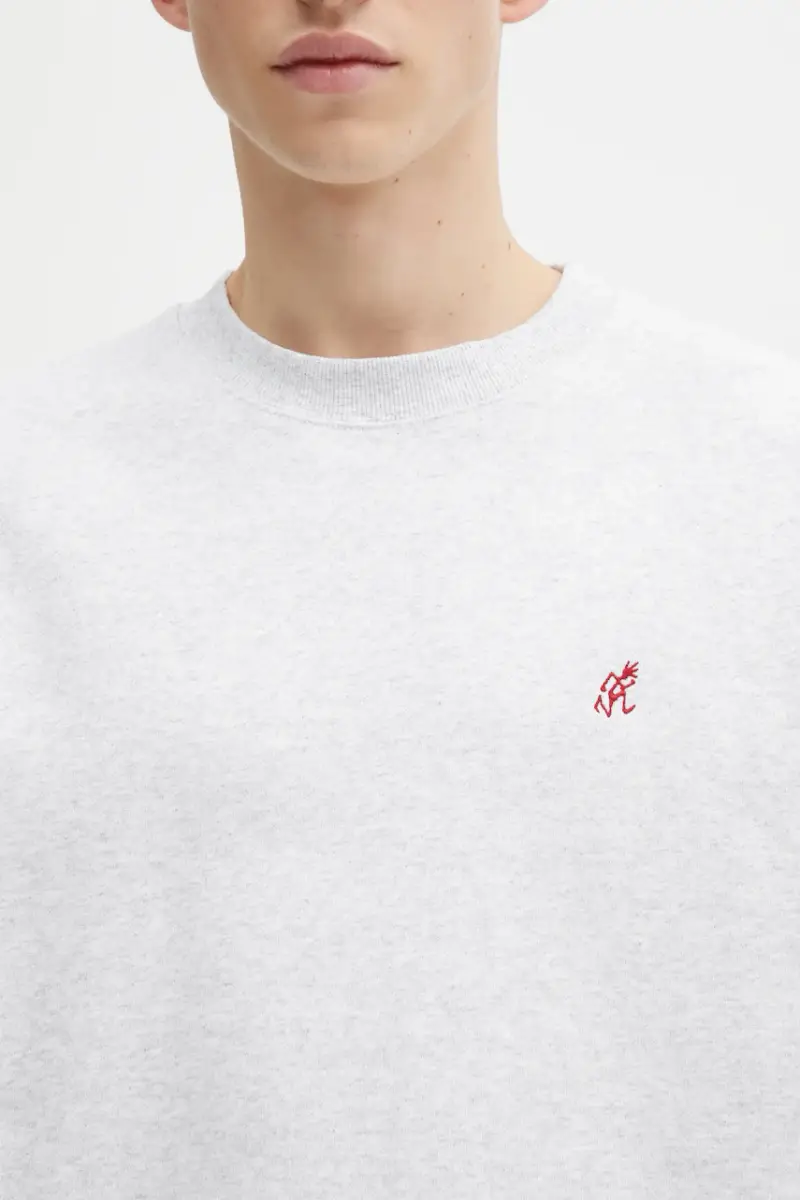 felpa One Point Crew uomo colore grigio G308.FT miniatura 4