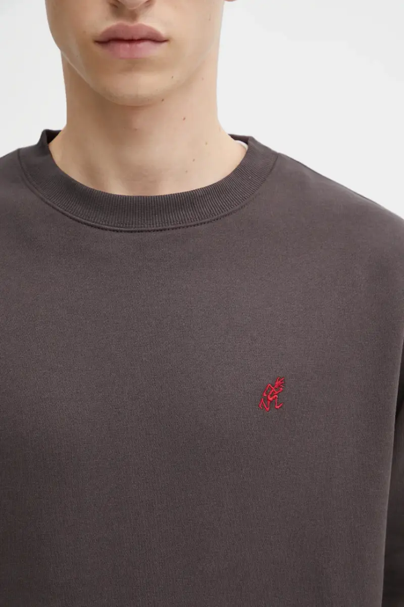 felpa One Point Crew uomo colore marrone G308.FT miniatura 4