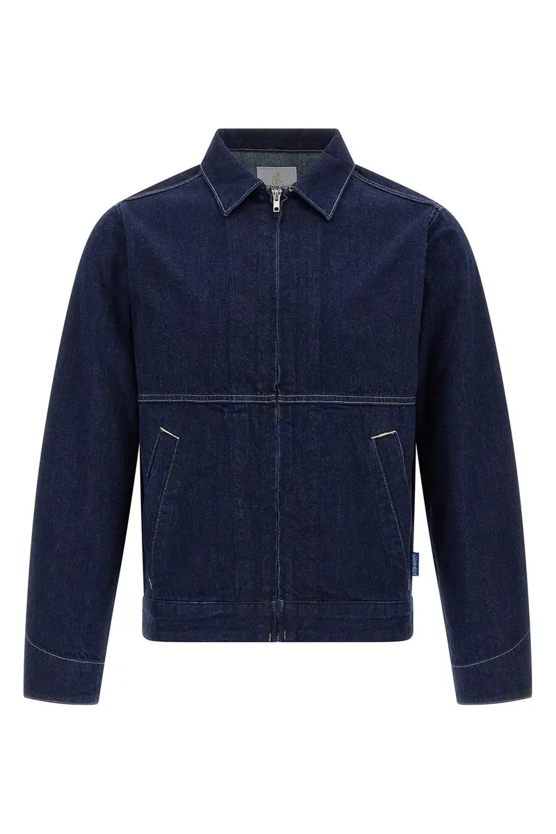 Giacca 'Japanese Slub' Blu