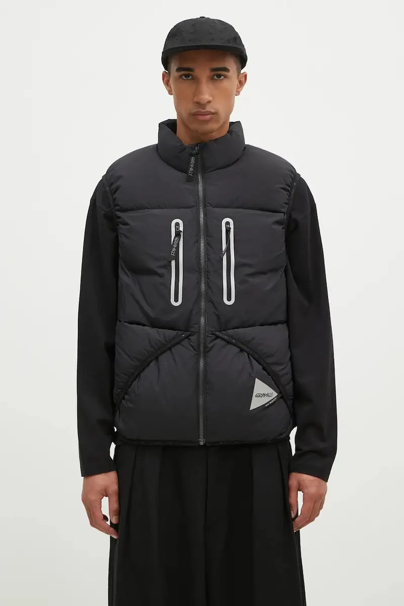 Gramicci Gilet Uomo Nero 2255944