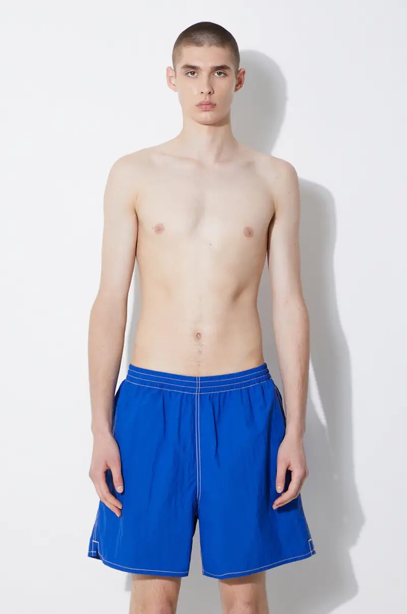 pantaloncini da bagno colore blu